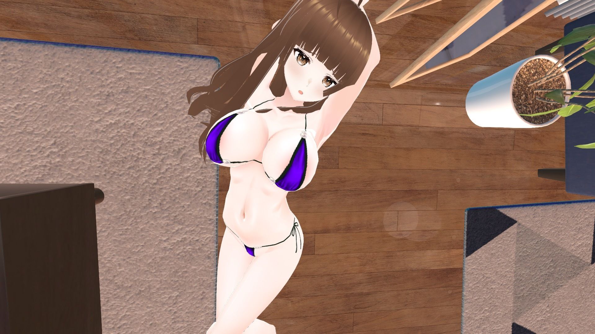 サンプル画像2:【3D写真集】巨乳エッチ少女がエロ過ぎる※ボイス動画特典付き(キュートティーンズ【AI実写】) [d_361113]