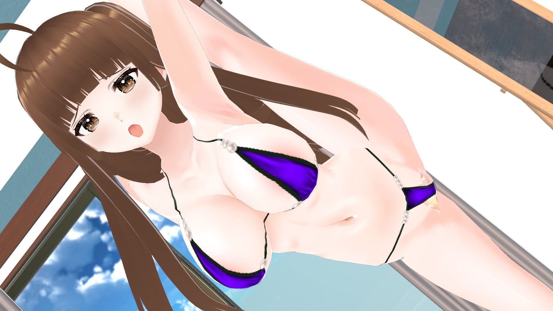 サンプル画像6:【3D写真集】巨乳エッチ少女がエロ過ぎる※ボイス動画特典付き(キュートティーンズ【AI実写】) [d_361113]