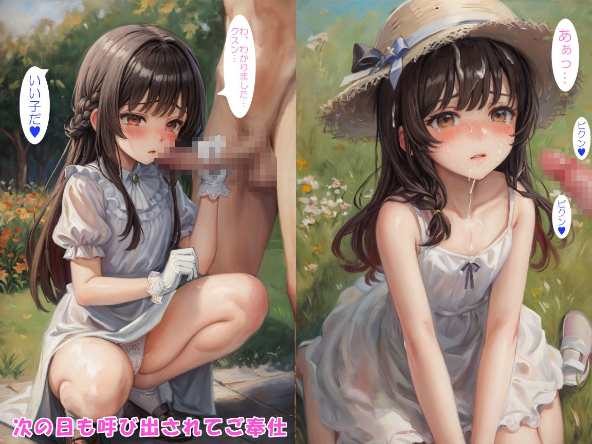 サンプル画像3:お嬢様のなつやすみ(クックオナ) [d_361115]