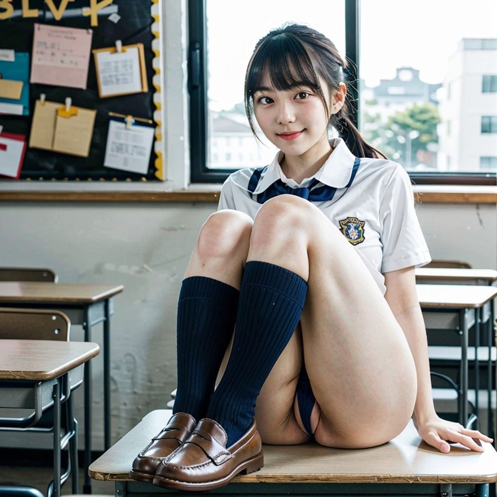 サンプル画像1:女子〇生のパンツ、見せてあげる〜放課後の秘密〜(桜木ユウ) [d_361151]