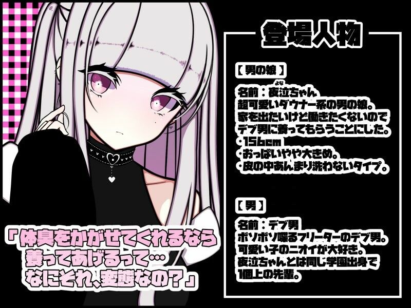 サンプル画像1:ダウナー系男の娘の体臭。(pafue.) [d_361219]