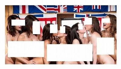 サンプル画像1:7P、8P乱交、レズビアン、濃厚接吻、AI種絵にいかがですか？(OPP-AI) [d_361238]