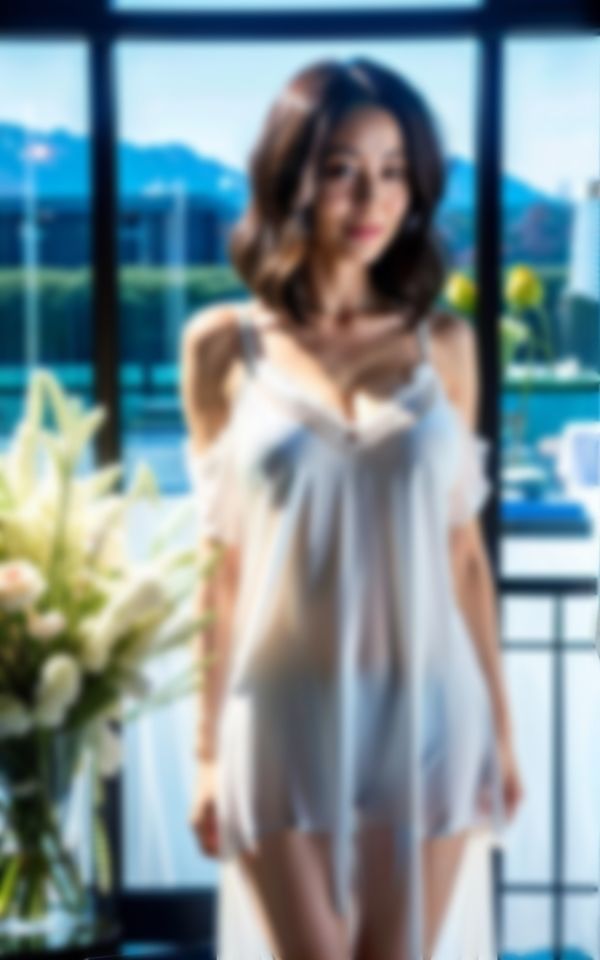 サンプル画像2:金持ち淫乱貴婦人が童貞くんを誘惑色仕掛け(AIトゥナイト) [d_361278]