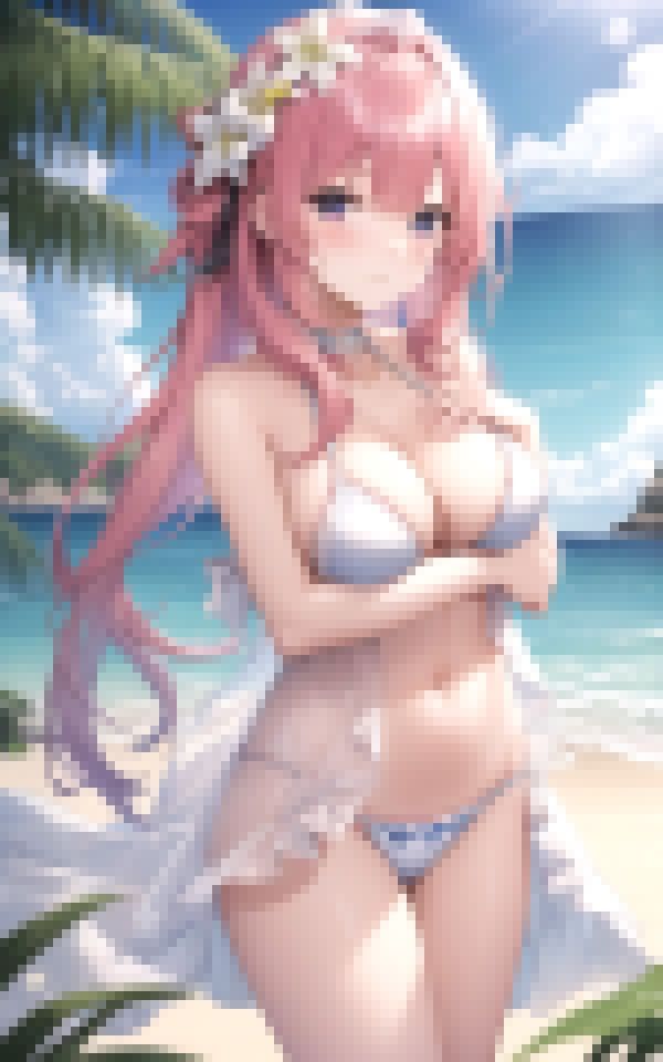 サンプル画像4:浜辺の天使の写真集(ミッドナイトモジュールズ) [d_361305]