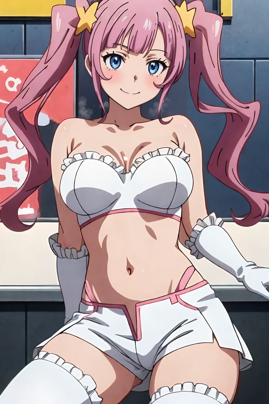 サンプル画像1:キ〇ラ＆リ〇子 鬼頭戦士マンダム(水泳教室) [d_361308]