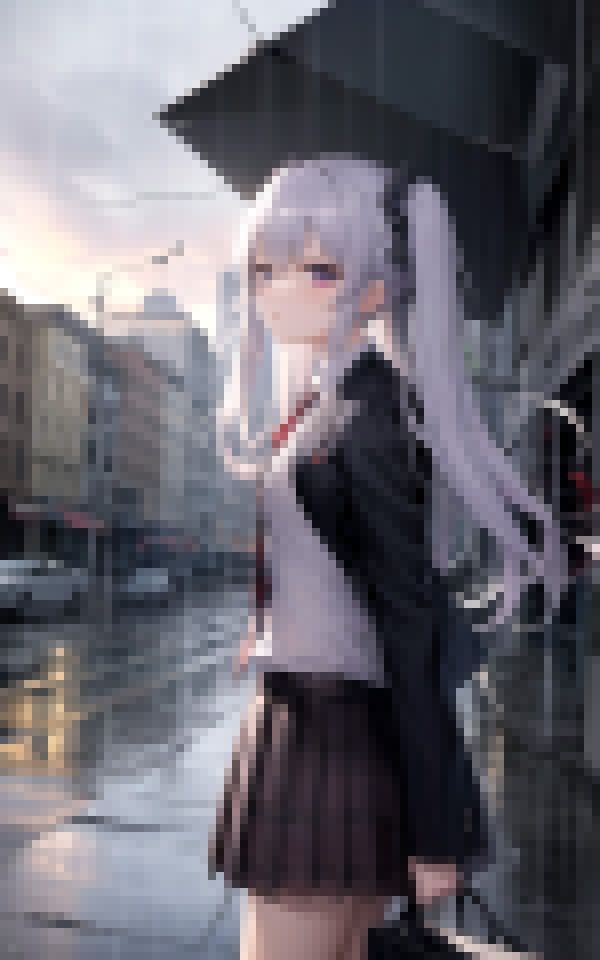 サンプル画像4:雨の日に出会ったあの子(淫乱の山) [d_361321]