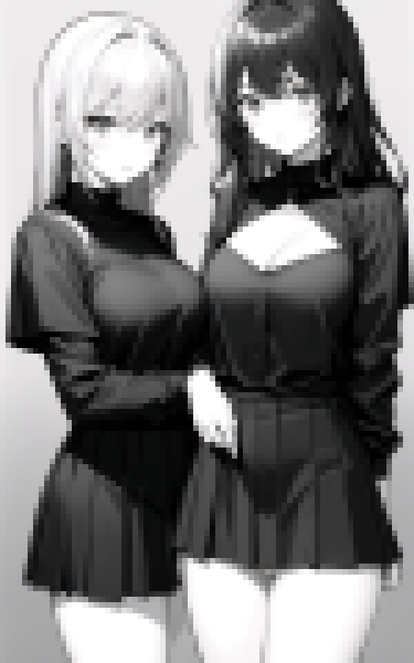 サンプル画像2:レズカップルの裸写真集(ero04) [d_361327]