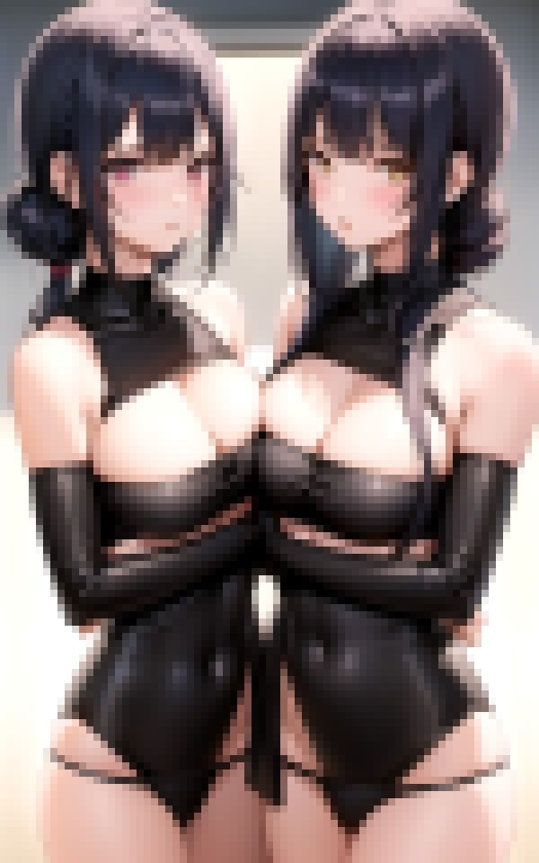 サンプル画像5:レズカップルの裸写真集(ero04) [d_361327]