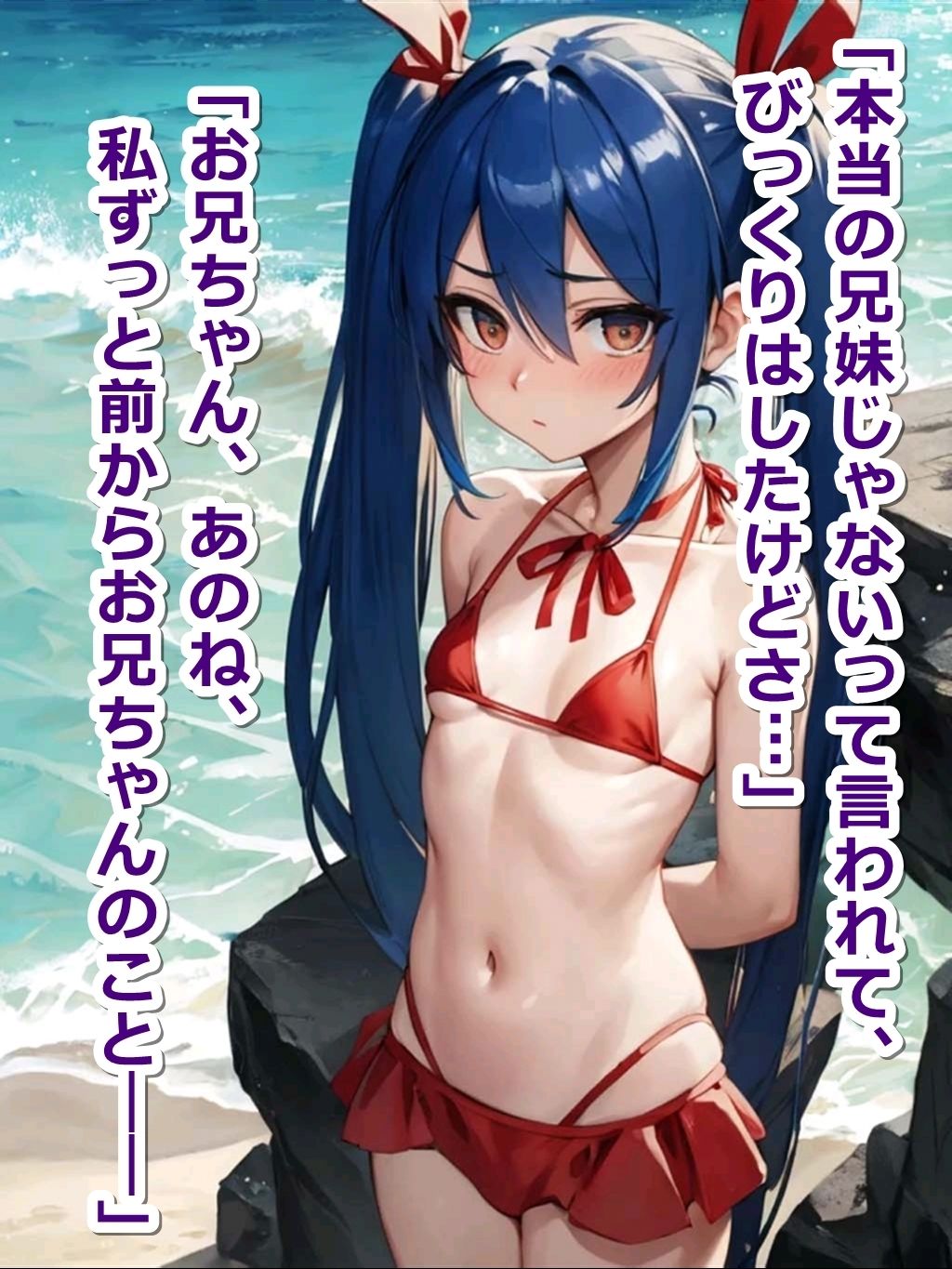 サンプル画像4:義妹島へようこそ♪〜両親から「実の兄妹じゃない」と聞かされて〜(くまとねこ屋) [d_361373]