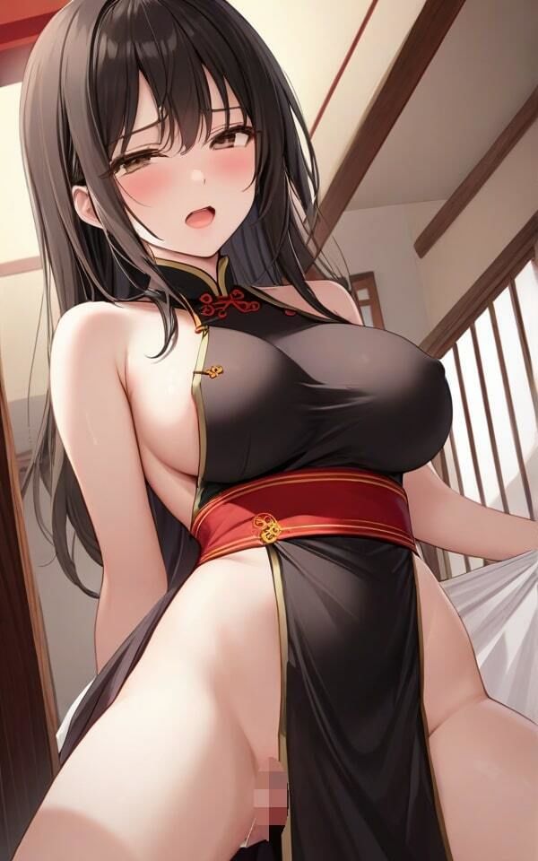 サンプル画像6:エロいチャイナドレスを着た 美女にぶっかけちゃった！(青春の淡い光) [d_361398]