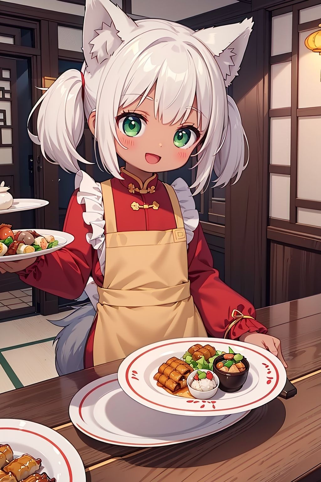 サンプル画像1:ケモミミ飯店営業中〜癒しリフレはじめました〜(謎の海産物) [d_361432]