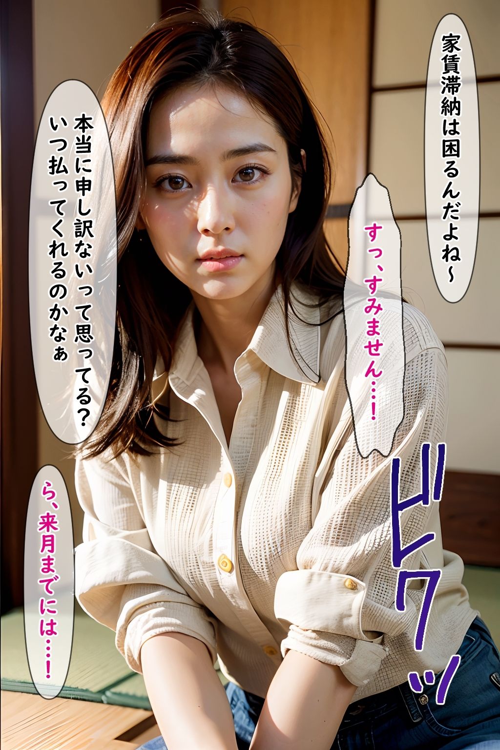 サンプル画像1:NTR人妻6〜家賃滞納で大家に寝取られ編（IFルート）〜(官能マンガ（仙人モード）) [d_361436]