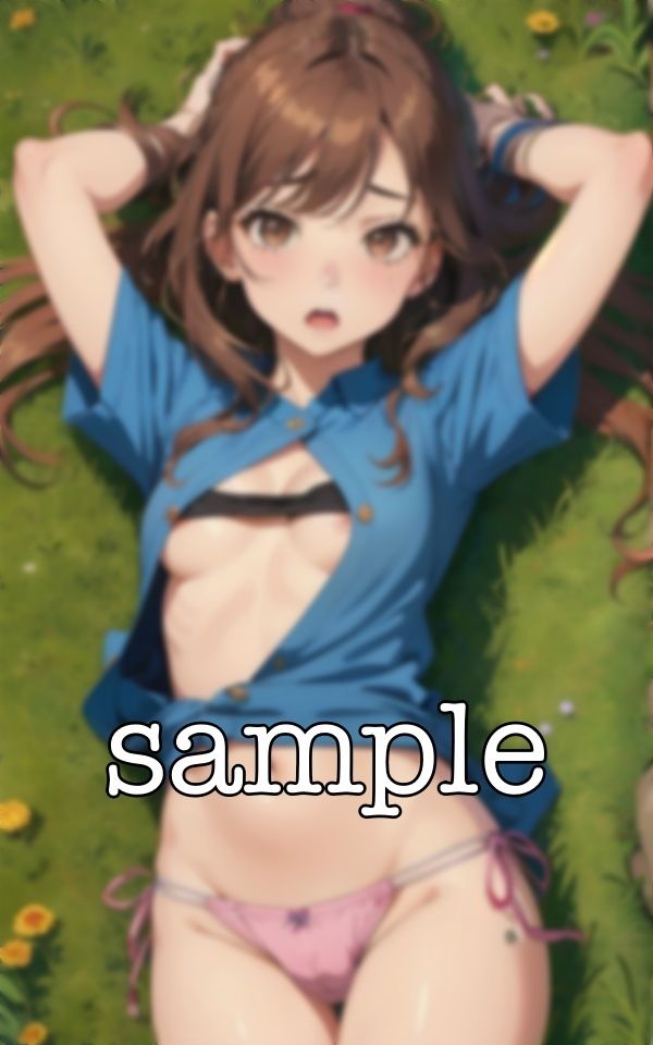 サンプル画像2:公園くぱぁ〜美少女を青姦して襲いまくりで中出し！えっちな気分にさせちゃうスペシャル〜(今晩のおかずプロモーション) [d_361467]