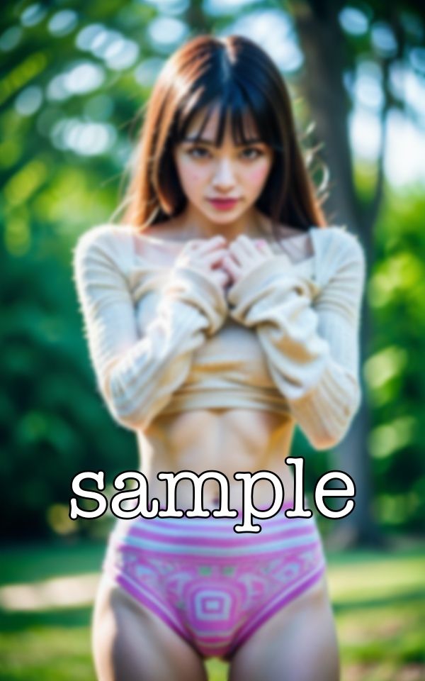 サンプル画像4:選手村の裏側！陸上選手がエッチをするために抜け出す〜美人選手がデカチンを見つけて彷徨う〜(monsterX) [d_361487]