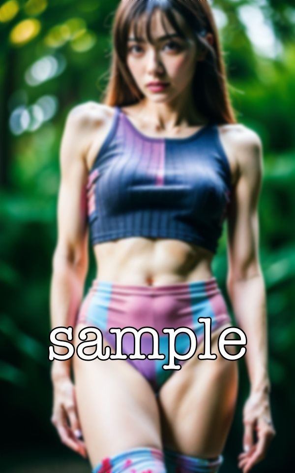 サンプル画像5:選手村の裏側！陸上選手がエッチをするために抜け出す〜美人選手がデカチンを見つけて彷徨う〜(monsterX) [d_361487]