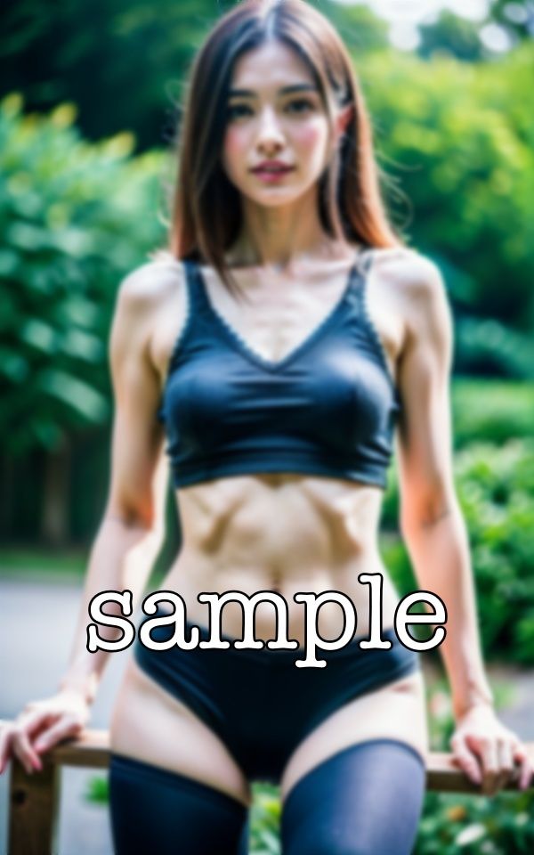 サンプル画像6:選手村の裏側！陸上選手がエッチをするために抜け出す〜美人選手がデカチンを見つけて彷徨う〜(monsterX) [d_361487]