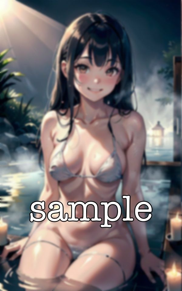 サンプル画像2:【露天風呂スペシャル】衝撃の92連発！童顔でDカップのピンク乳首が露天風呂(ANAZON企画) [d_361491]