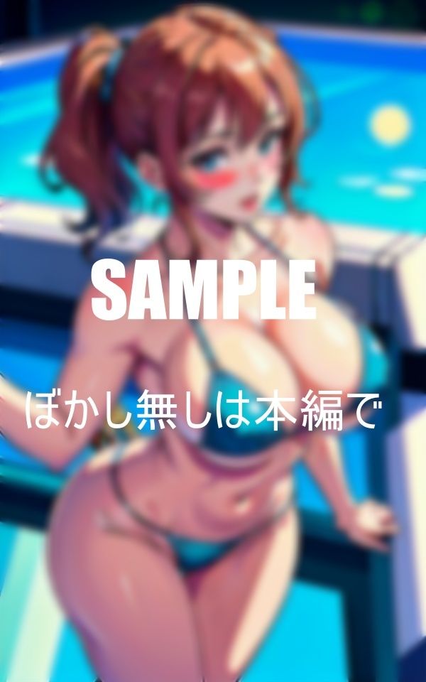 サンプル画像1:淫乱すぎる美熟女たちプールでも性欲大爆発その熟れた体は我慢できない若い肉棒求めて逆ナン即入れ(Mサークル) [d_361540]