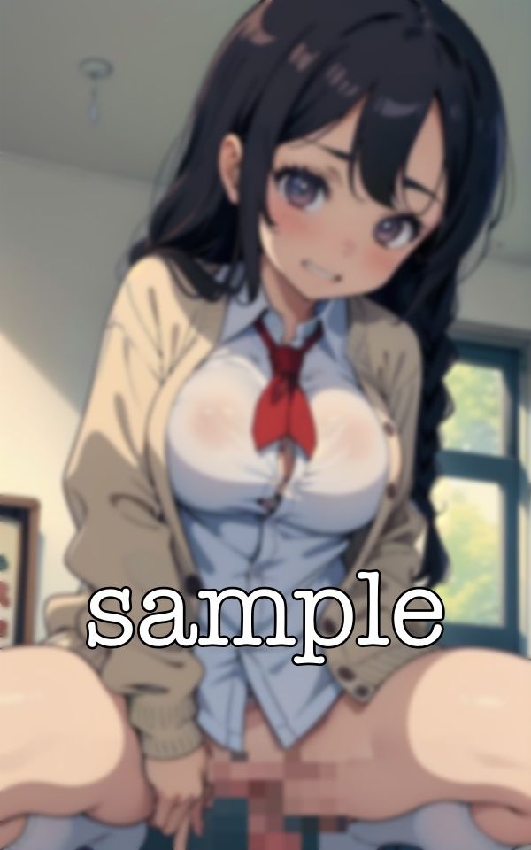 サンプル画像1:童顔Fカップが教室の裏でチョメチョメ！先輩とセックスしたりオナニー全開！(チュパチュパラボ) [d_361551]