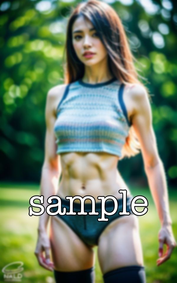 サンプル画像4:山で遭難！キャンプではぐれたスレンダーの美女が山で遭難して・・・(ワンピース企画) [d_361552]