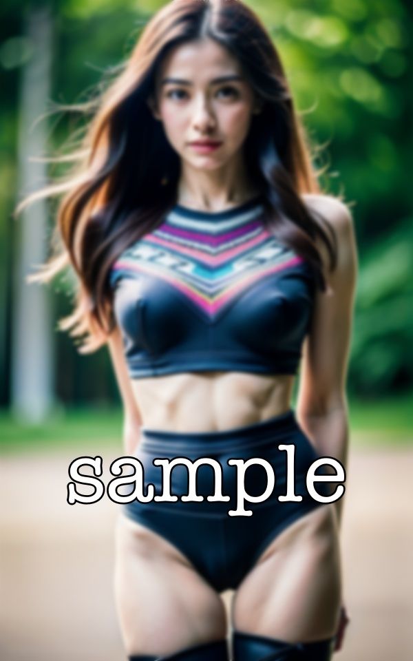 サンプル画像6:山で遭難！キャンプではぐれたスレンダーの美女が山で遭難して・・・(ワンピース企画) [d_361552]