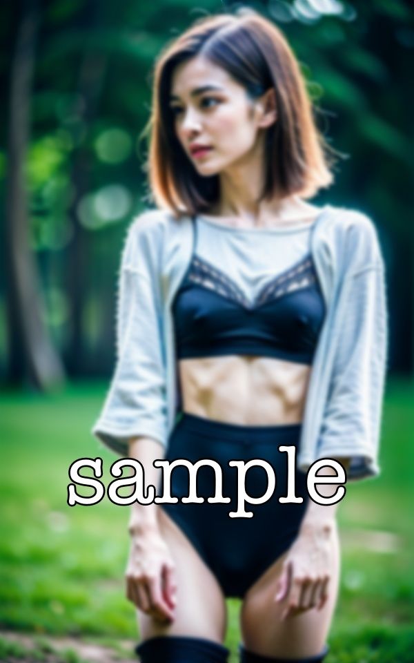 サンプル画像3:陸上合宿！山奥に合宿行って美女の美脚に見惚れる・・・Dカップで165センチのスレンダー特集(オタクな写真館) [d_361567]