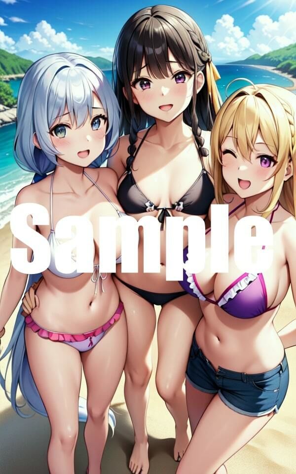 サンプル画像2:リゾート美女(エロアニメの館) [d_361590]