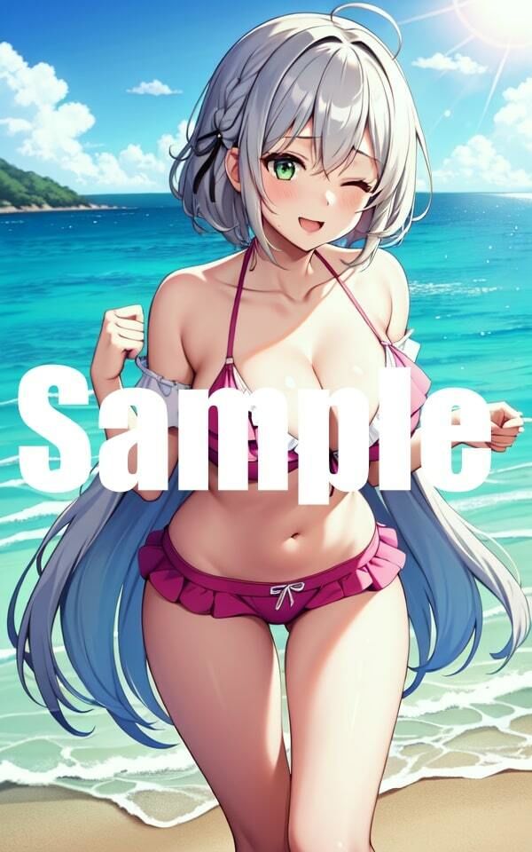 サンプル画像3:リゾート美女(エロアニメの館) [d_361590]
