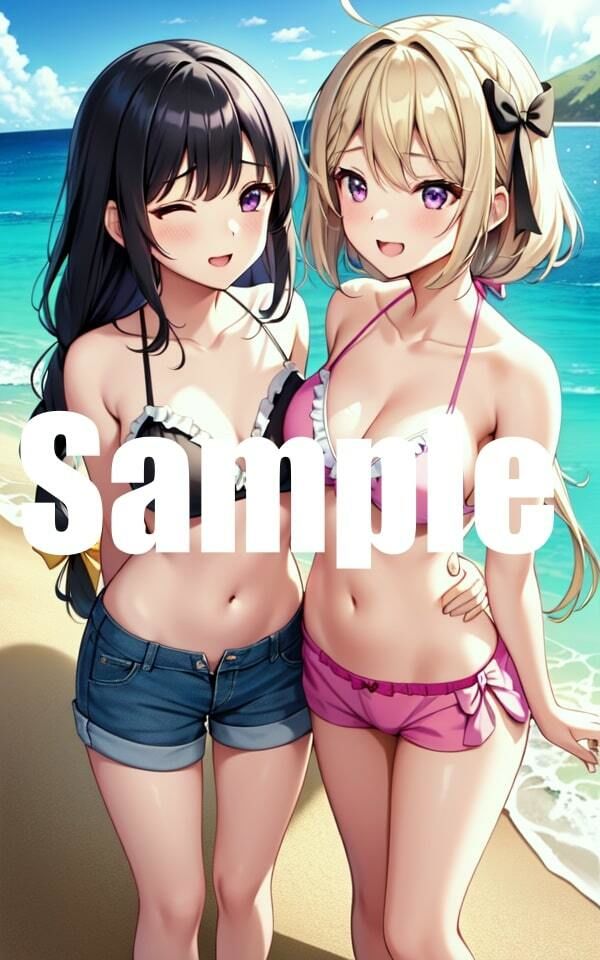 サンプル画像4:リゾート美女(エロアニメの館) [d_361590]
