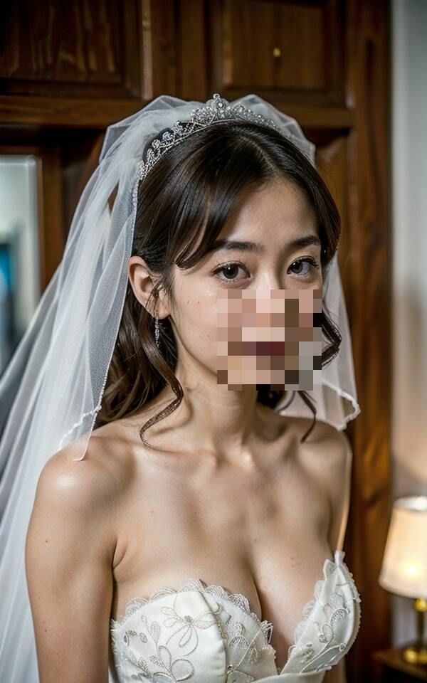 サンプル画像5:騙された花嫁！！強気な美女は知らないおじさんの子供を孕んでしまったのにも関わらず寝取られ願望がある。結ばれたばかりなのに即浮気して見た目とは裏腹に何度も誘惑しちゃう・・・(らぶタッチ) [d_361604]