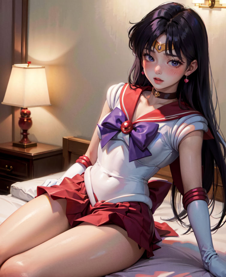 サンプル画像1:セーラー戦士にエッチなお仕置きよ 2.5次元(変態乾燥肌) [d_361682]