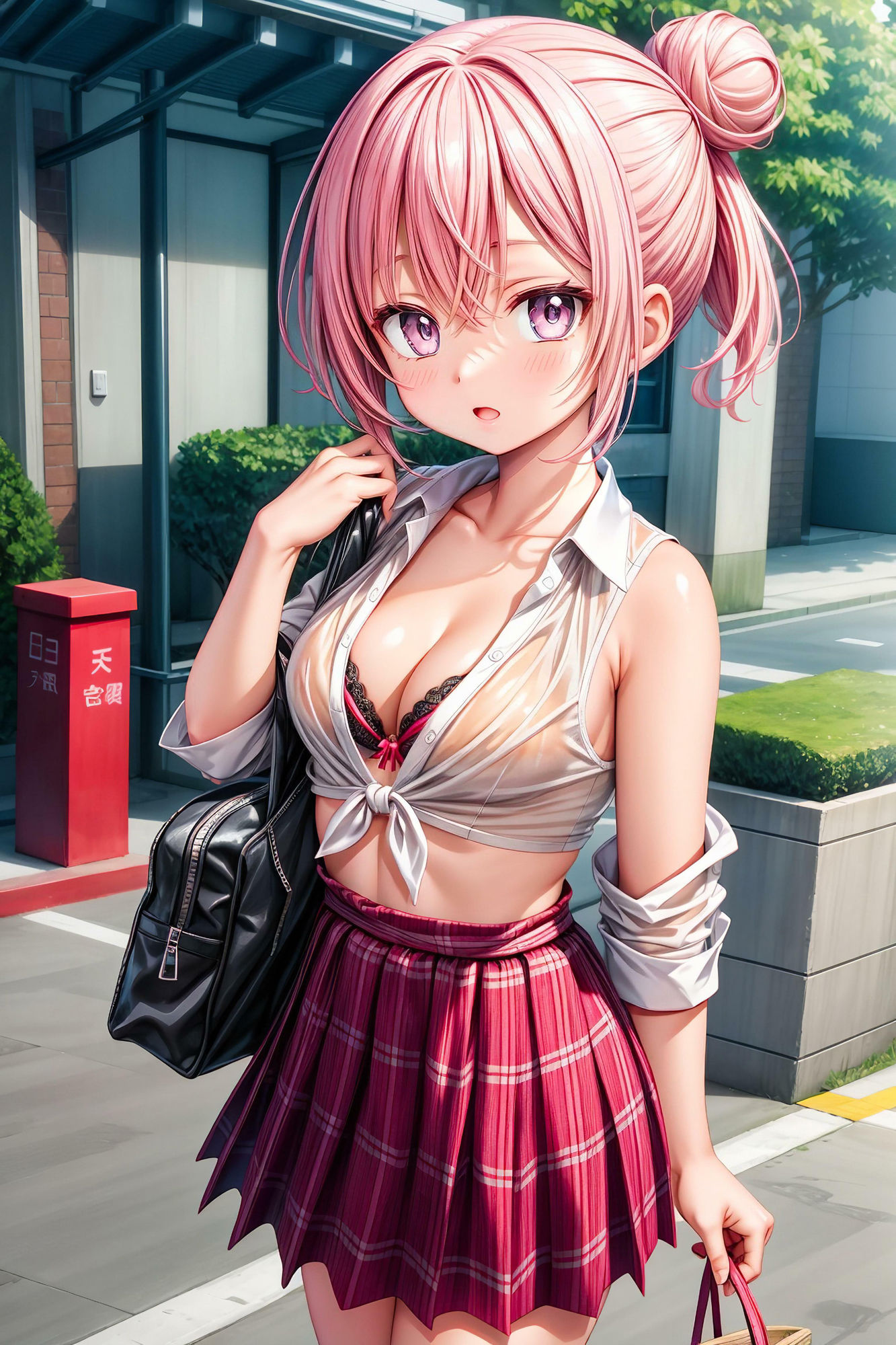 サンプル画像5:露出が大好きな少女たち【4K高画質】(キングオブエロ) [d_361683]