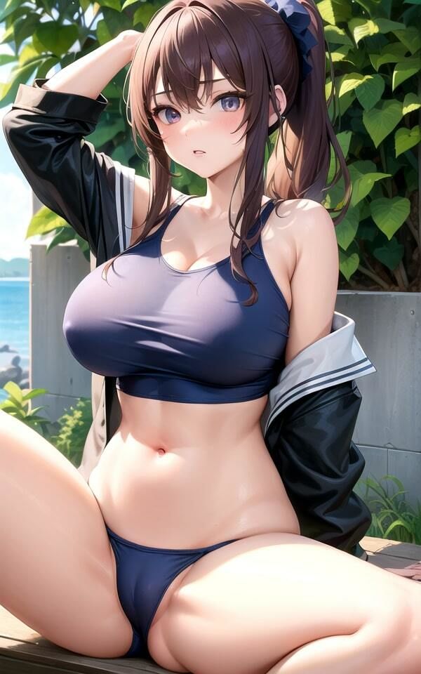 サンプル画像1:AI水着美女写真集(AImaid) [d_361704]