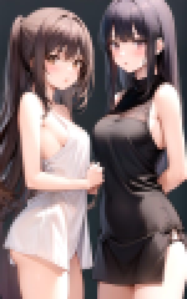 サンプル画像2:痴女姉妹はよく二人で変態写真を撮る(淫乱の山) [d_361708]