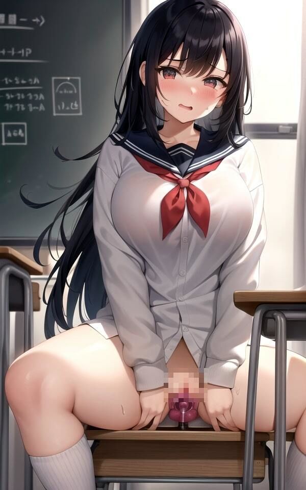 サンプル画像1:教室で危険すぎる内緒の遊び3(kawaii_photo) [d_361738]
