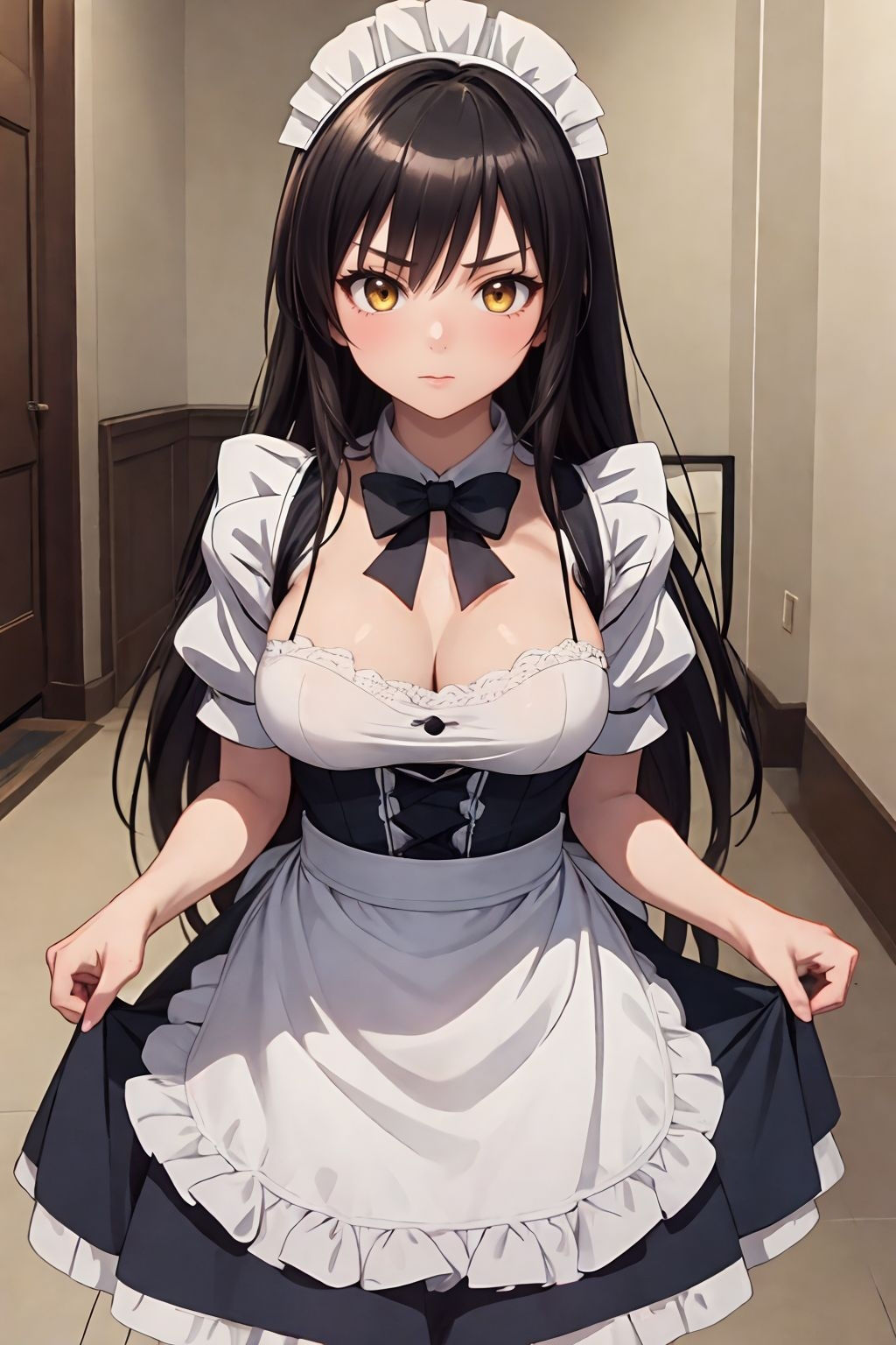 サンプル画像2:メイド女子 種付け撮影会 Part.2(AIコスパ) [d_361825]