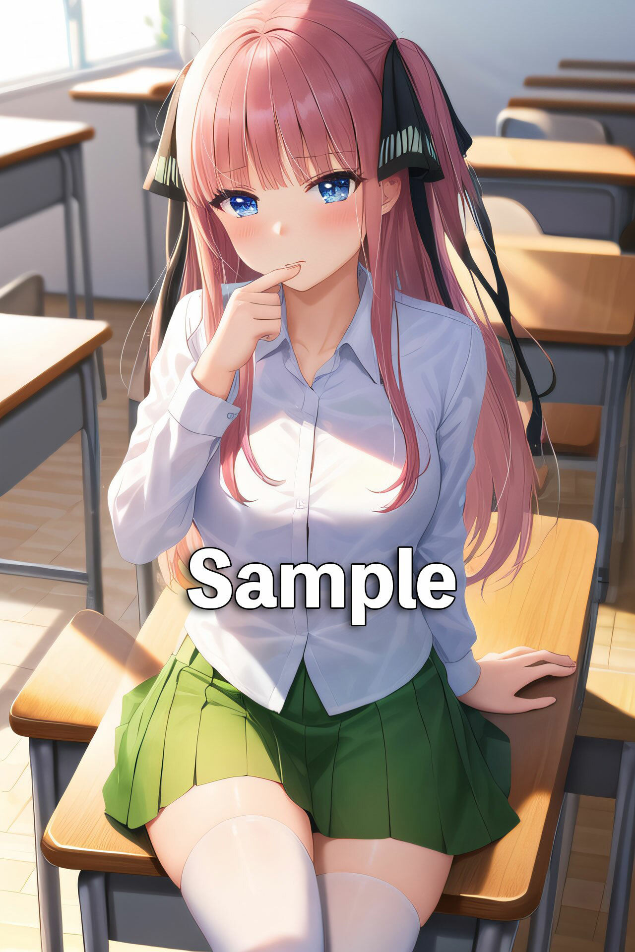 サンプル画像1:五等分の放課後「中野二〇」(カワイイハセイギ) [d_361882]