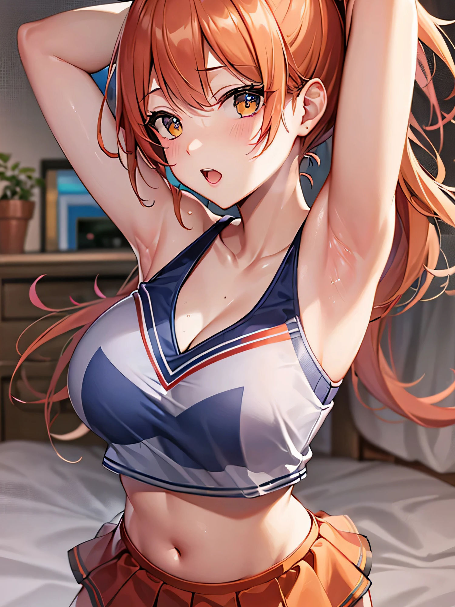 サンプル画像5:エロい腋見せ画像集 総集編3(senninn) [d_361893]