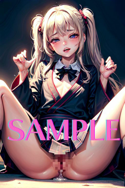 サンプル画像2:ビッチの集う女子校で中出し熱血教育(AI美女氏) [d_361919]