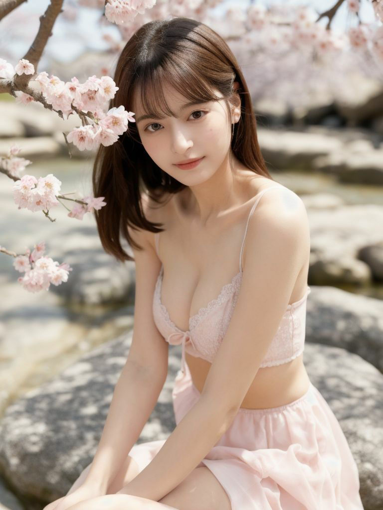 サンプル画像1:AIグラビア:SAKURA(AIグラビアラボ) [d_361951]