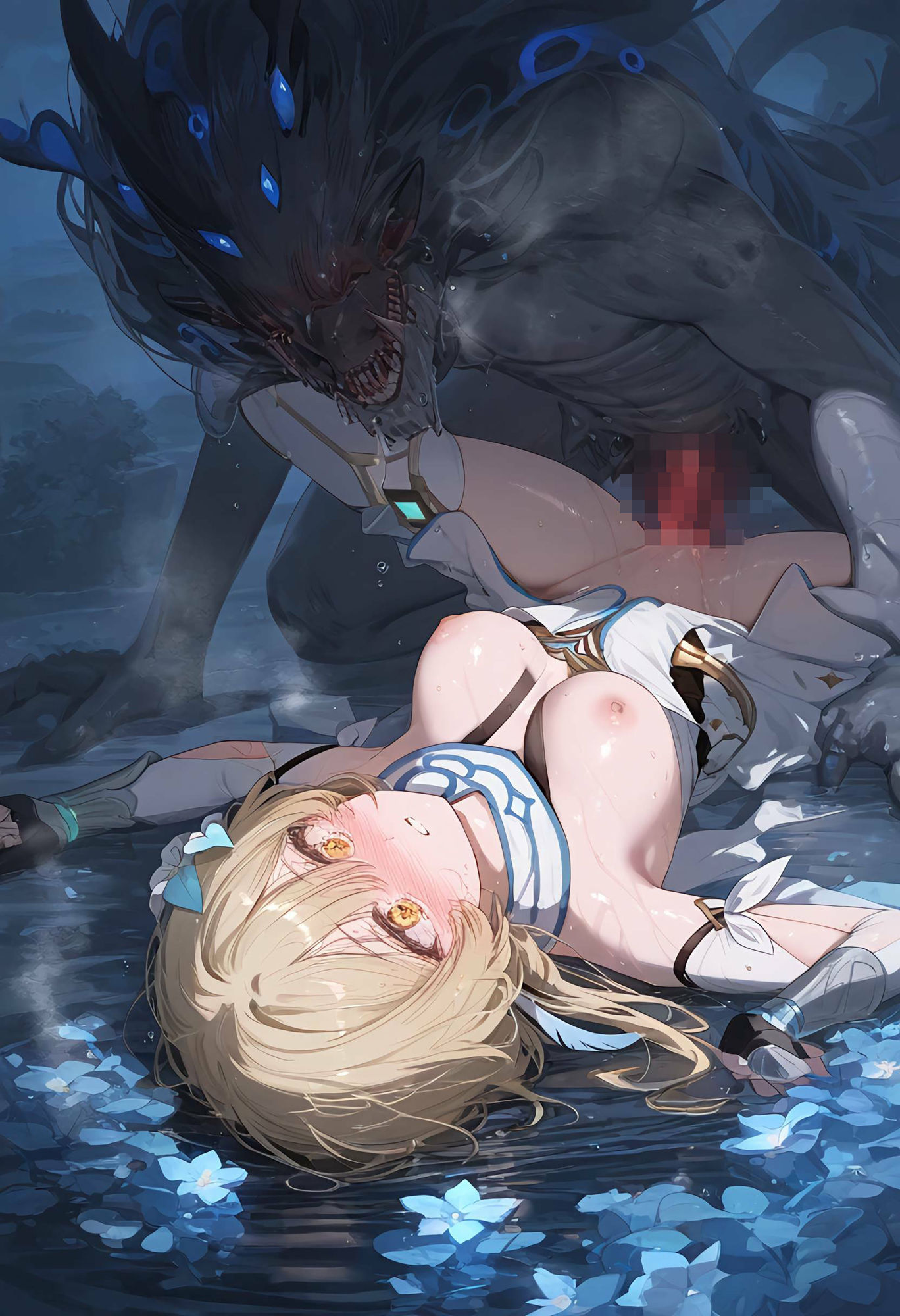 サンプル画像5:寝取られ魔物姦 蛍（原〇）(豆腐の角) [d_361962]