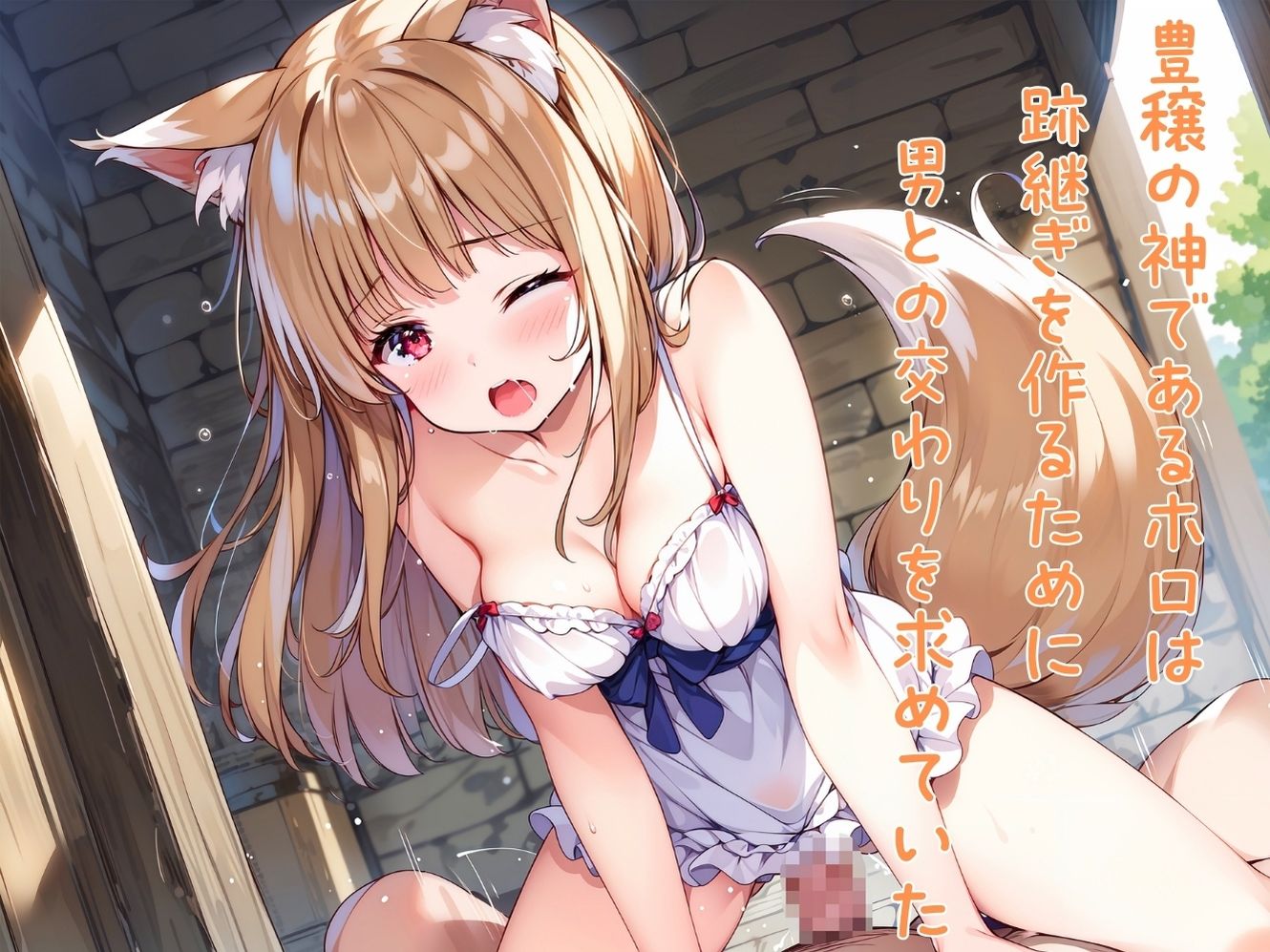 サンプル画像1:狼と性生活(しみしみぱんつ) [d_361992]