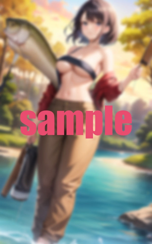 サンプル画像1:場違いな女の子大量発生！女子釣り！男の「釣り行ってくる」は怪しめ(15) [d_361997]