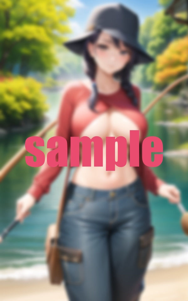 サンプル画像3:場違いな女の子大量発生！女子釣り！男の「釣り行ってくる」は怪しめ(15) [d_361997]