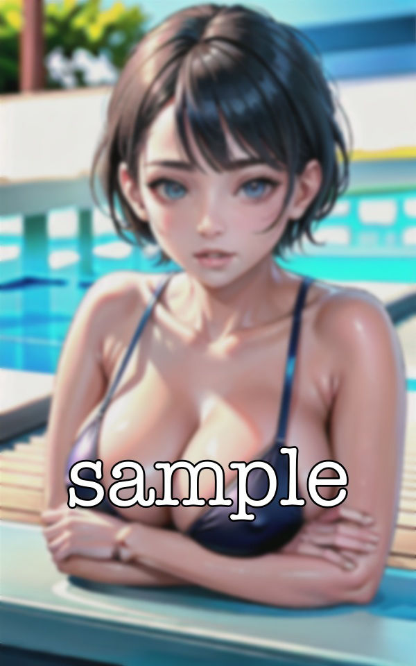 サンプル画像3:ギャル水着特集！エロすぎるくびれで最高の水着姿で一緒に・・・(妄想彼女企画) [d_362029]