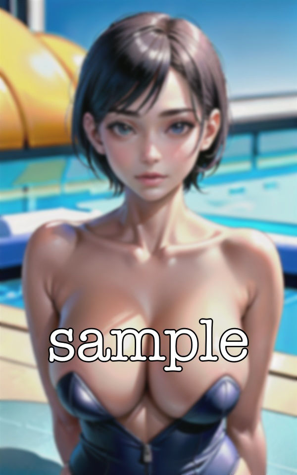 サンプル画像4:ギャル水着特集！エロすぎるくびれで最高の水着姿で一緒に・・・(妄想彼女企画) [d_362029]