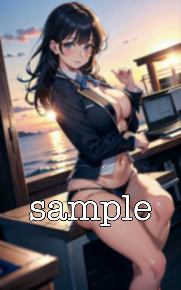 サンプル画像2:上司の枕営業〜ありえない巨乳に取引先も困惑・・Gカップの武器を使う変態痴女〜(monsterX) [d_362034]