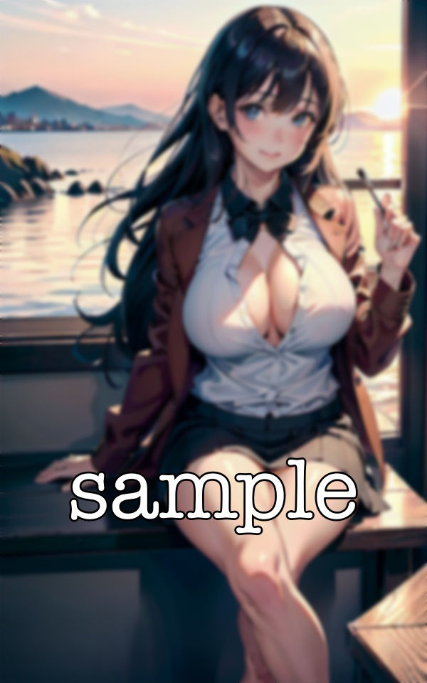 サンプル画像5:通訳と不倫関係に！美人通訳と出張するも痴女すぎる谷間で会議に集中ができないDX(高級美女クラブ) [d_362038]