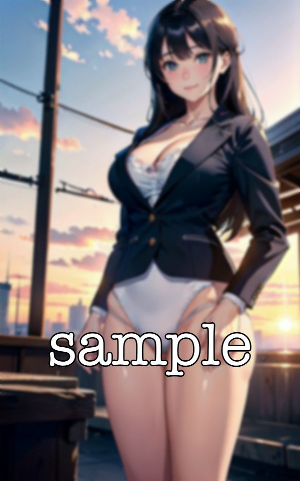 サンプル画像1:新卒の下着スペシャル！上司に出張先で露出させるパワハラ・・・(ぷにぷに研究所) [d_362044]