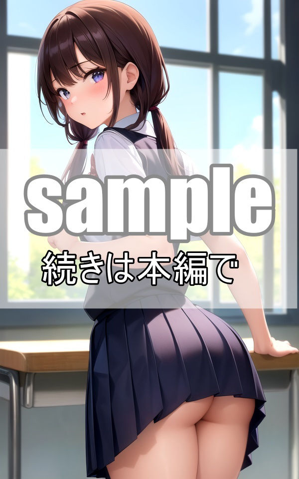 サンプル画像1:いつもノーパンな同級生は清楚な顔してあざとすぎる(肉欲のピクセル画廊) [d_362045]